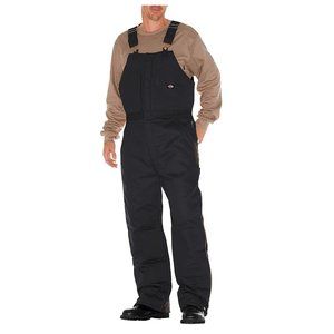 NWT Dickie's Mens Insulated Blended Duck Overall Black Size M REG $160 3D92
